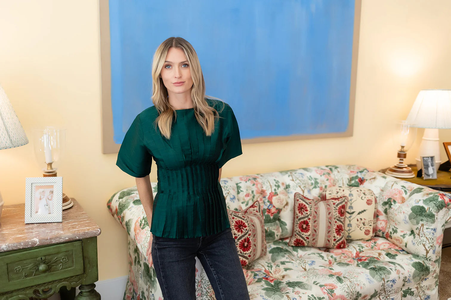 Emma Top - Garden | Julia Amory