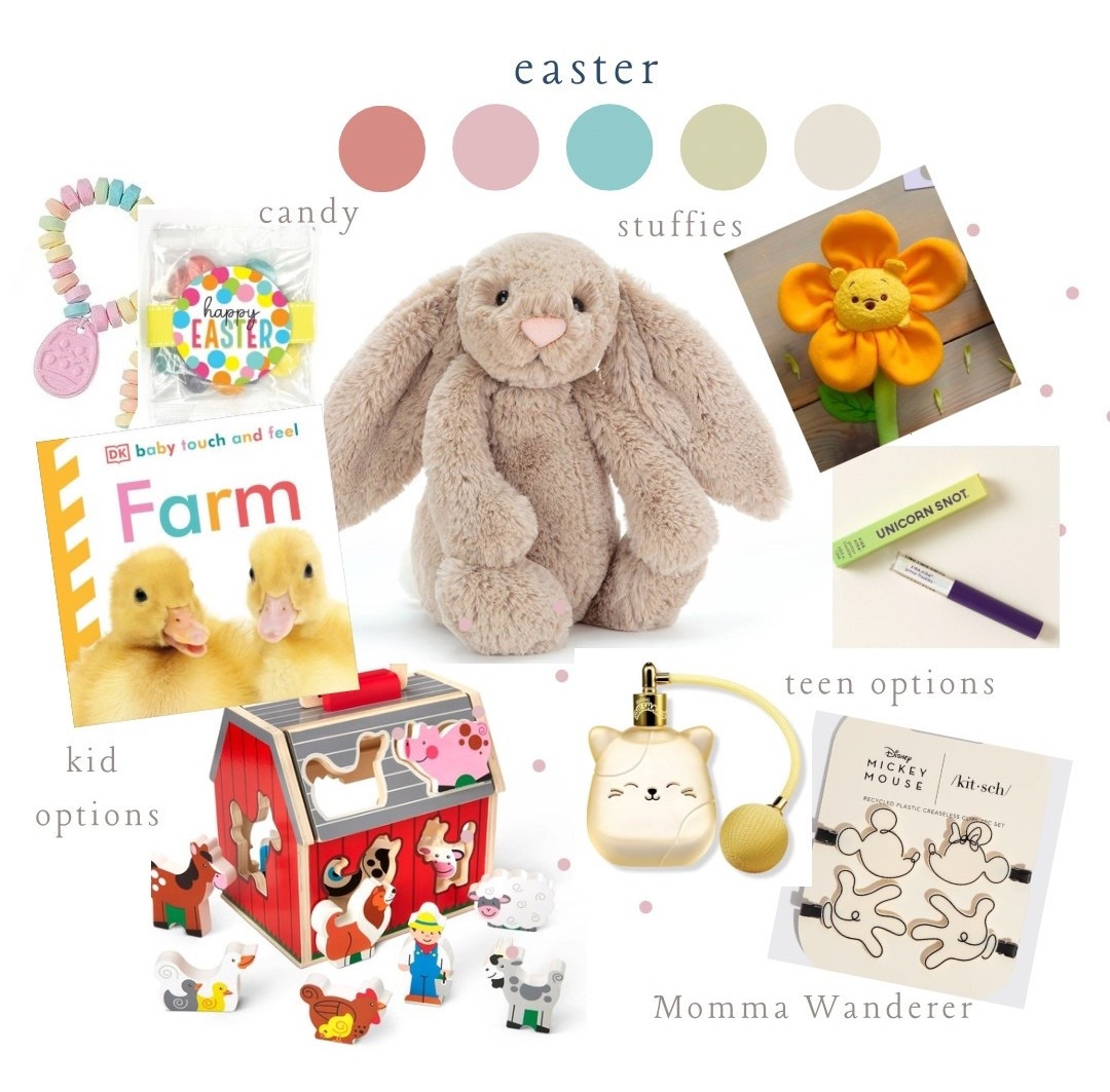 My kid Easter gift guide! Options for younger kids or teens, and of course candy 🍭 

#LTKmomlife #LTKKids