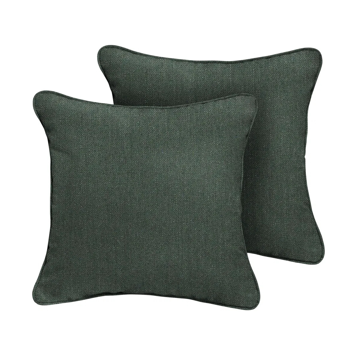 Tinsley Sunbrella® Throw Square Indoor/Outdoor Pillow Cover & Insert (Set of 2) | Wayfair North America