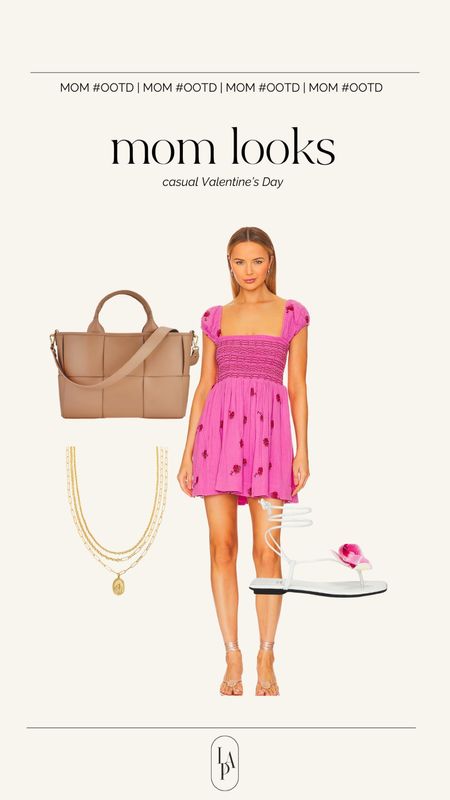 Cute mom look for weekend wear or Valentine’s Day 