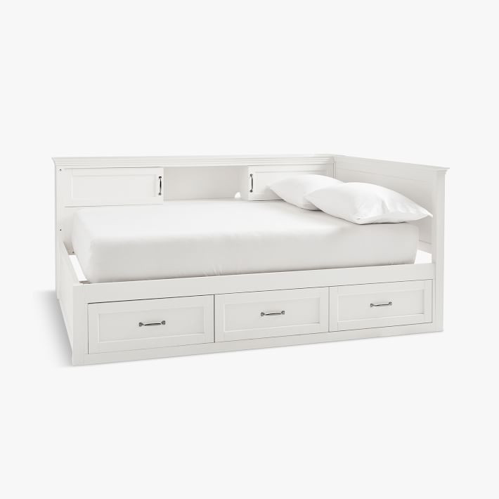 Hampton Corner Storage Bed | Pottery Barn Teen