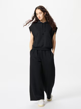 Women's Wide Sweatpants Black Small UNIQLO US | UNIQLO (US)