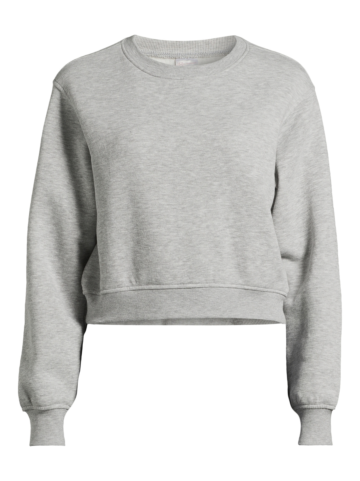 No Boundaries Crewneck Pullover Sweatshirt, Women's and Women's Plus | Walmart (US)