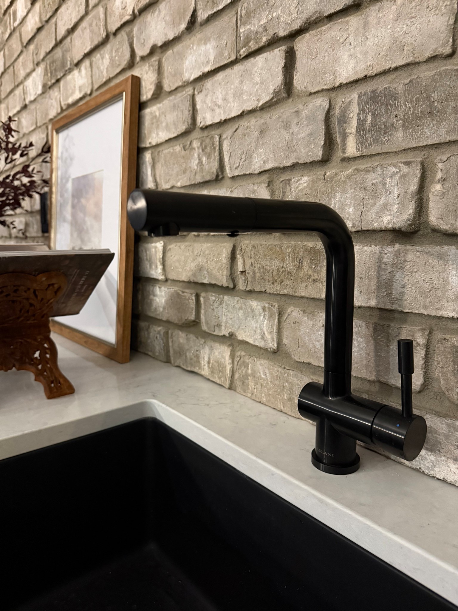 Shop this beautiful stainless steel black kitchen faucet fro Lulani Faucet Co.

#LTKHome