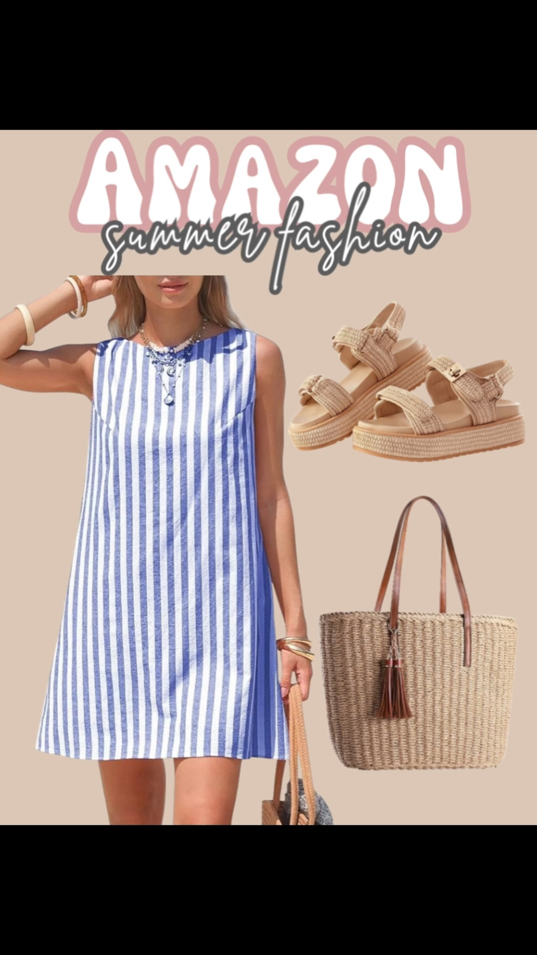 Amazon summer fashion
Travel outfits, summer outfits, vacation outfits beach, spring outfits 2026, resort wear, resort outfits from amazon, swim cover up, summer matching set, casual outfits for the summer, casual outfits for the spring, Amazon fashion, oversized sunglasses, neutral tops, halter tank top, sandals, beach, pool, beach outfits, ootd, vacation, vacation wear, cruise outfits, cream
#vacationwear #amazon #amazonfinds #traveloutfits #vacationoutfitsbeach

#LTKMothersDay #LTKSeasonal #LTKootd