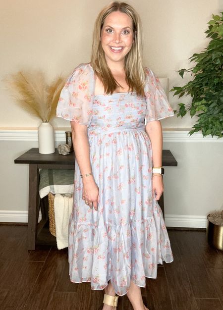 This stunning midi dress is a must-have for all of your spring events! Wear it for Mother’s Day, to a wedding, a baby shower, or graduation! I’m wearing a medium at 3.5 months postpartum. 

Wedding guest dress, spring outfit, white dress, Abercrombie, baby shower, Mother’s Day, spring dress 

#LTKstyletip #LTKwedding