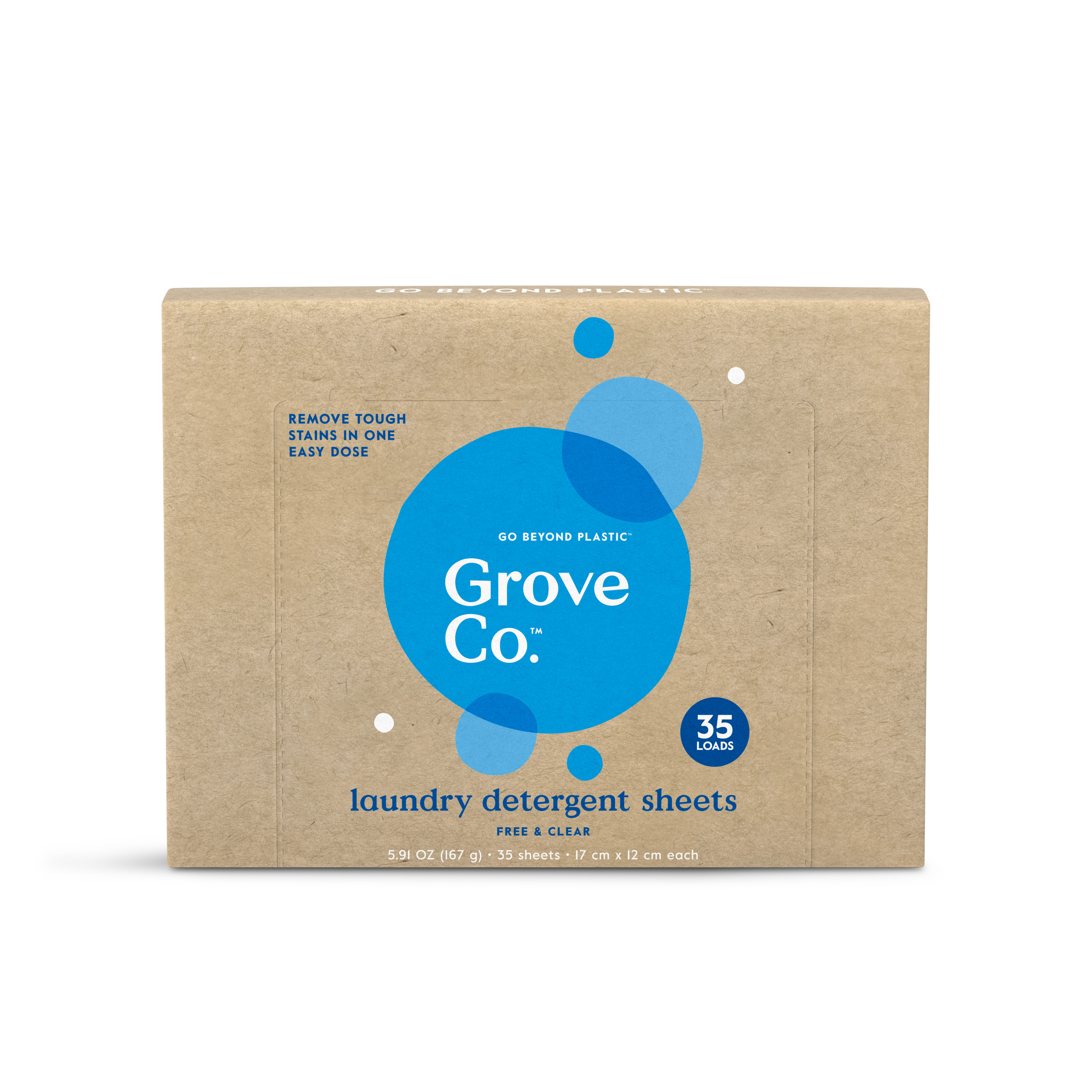 Grove Co. Laundry Detergent Sheets | Grove