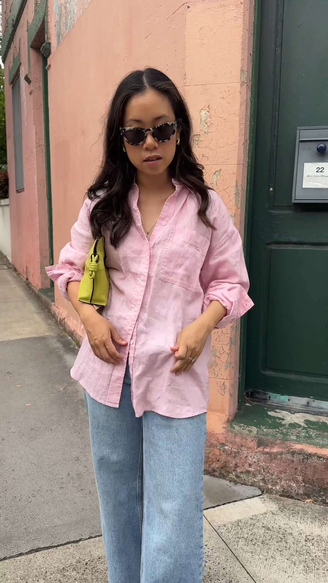 My summery dressy casual OOTD - wearing a size AU 8 in my shirt, a size 26 in my Henne relaxed jeans (yes, I had to get these hemmed as I bought these before the petite version was released), my exact shoes are linked, as are my sunglasses and earrings. My bag is an old season colour, but i've linked a couple of options in the current season shades 

 #LTKaustralia #LTKstyletip #LTKpetite