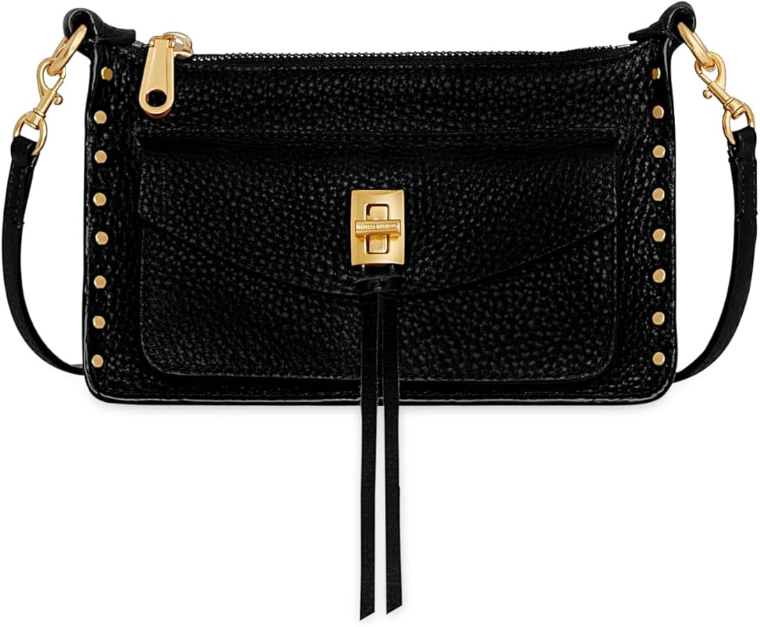 Rebecca Minkoff Womens Darren Mini Top Zip Xbody | Amazon (US)