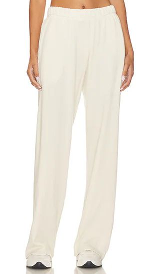 Mabel Wide Leg Pant With Pocket in Ivory | Revolve Clothing (Global)