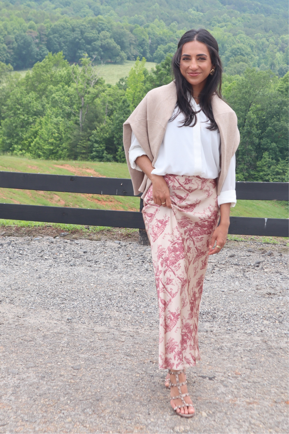 Exact skirt is from Maison Amory 