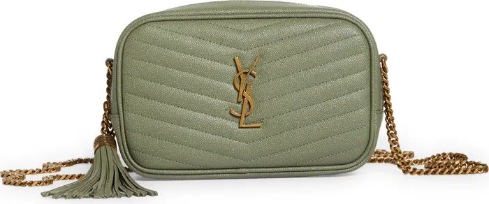Saint Laurent Mini Lou Quilted Leather Crossbody Bag | Nordstrom | Nordstrom