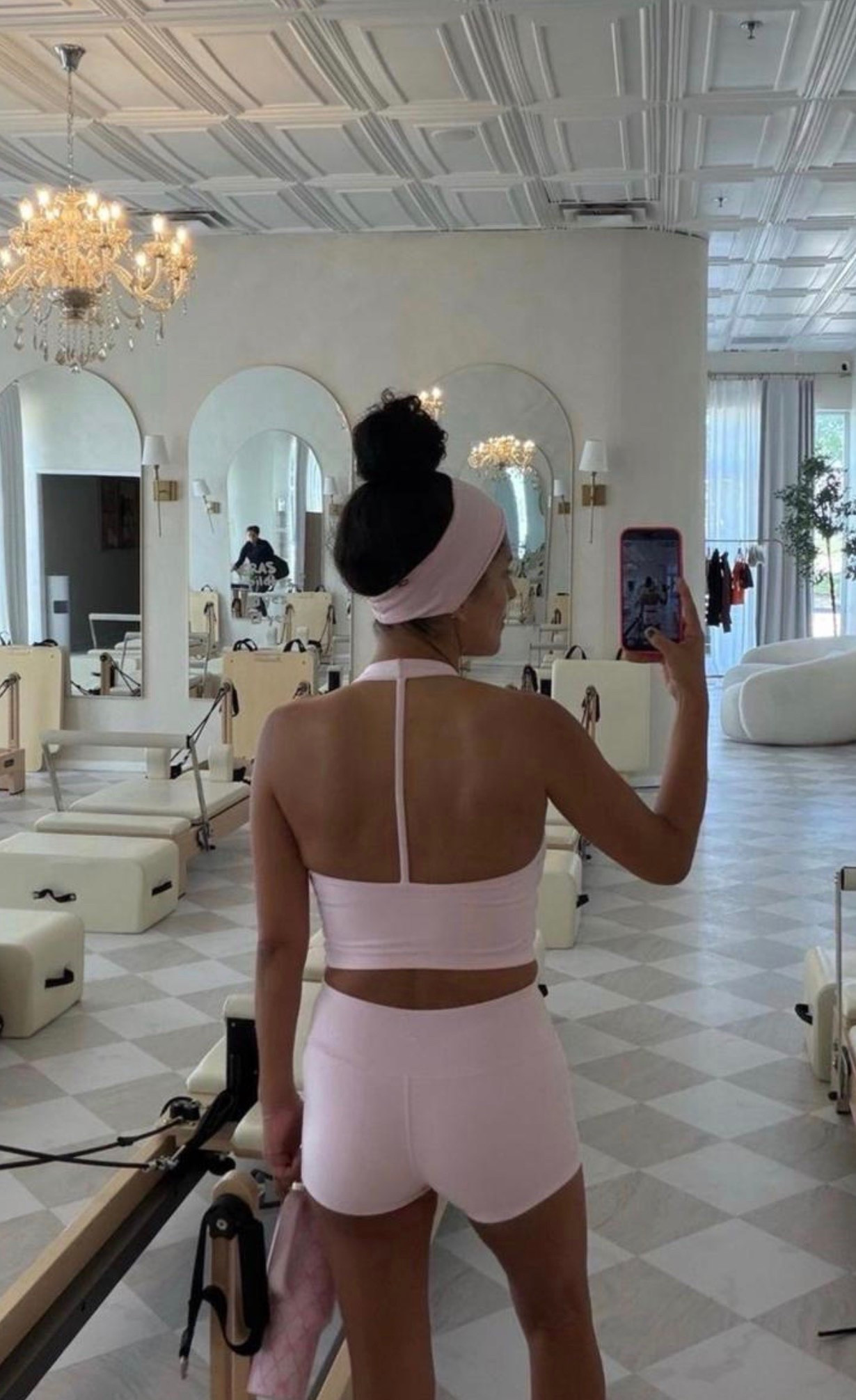 Pretty in pink for Pilates 🎀 A matching workout set, cute grip socks, and a little self-care moment — because the best activewear deserves to be worn beyond the workout too.

#PilatesOutfit #PilatesStyle #PinkActivewear #MatchingSet #WorkoutSet #ActivewearStyle #PilatesGirl #GripSocks #FitnessStyle #WorkoutOutfit #Athleisure #WellnessStyle #PinkWorkoutSet #PilatesFashion #StudioStyle

#LTKdayinmylife #LTKfitnessgoals #LTKmorningroutine