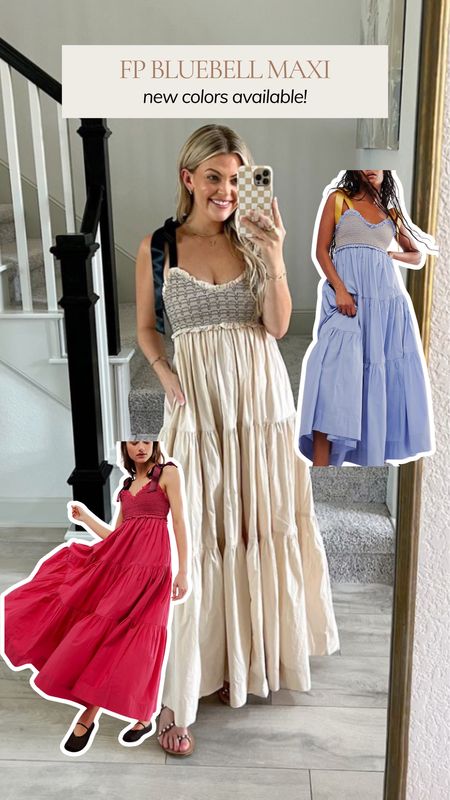 New colors are in for the Free People Bluebell Maxi! 

Free people maxi dress, maxi dress for spring, new colors, spring fashion, trending dresses, Jess Crum 

#LTKstyletip #LTKSeasonal