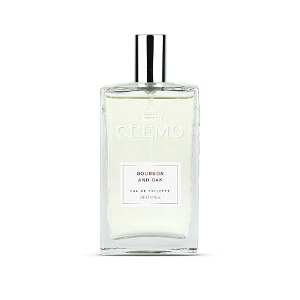 Cremo Cologne for Men - Bourbon & Oak Mens Cologne Spray - A Sophisticated Blend of Distiller’s... | Amazon (US)