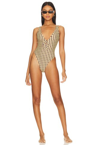 Lovers and Friends Horizon One Piece in Multi Trigon from Revolve.com | Revolve Clothing (Global)