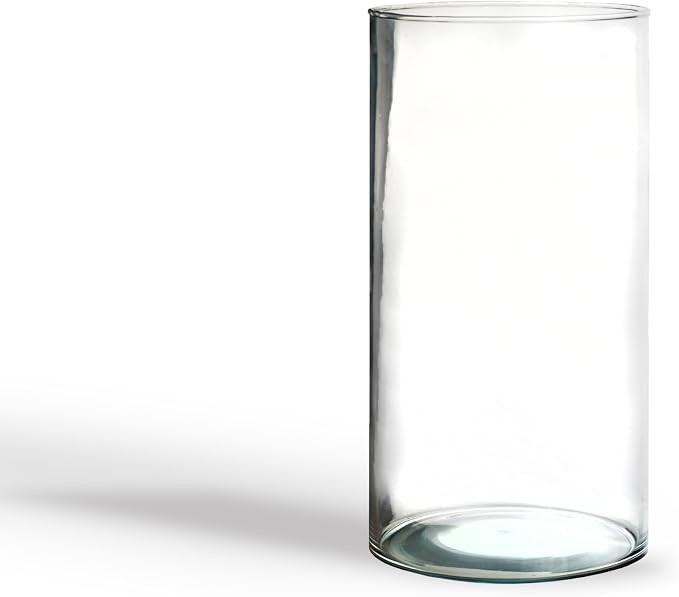 Vaso Tubo Vidro Transparente 14x40 Cilíndrico Design Minimalista Moderno Decoração Versátil C... | Amazon (BR)