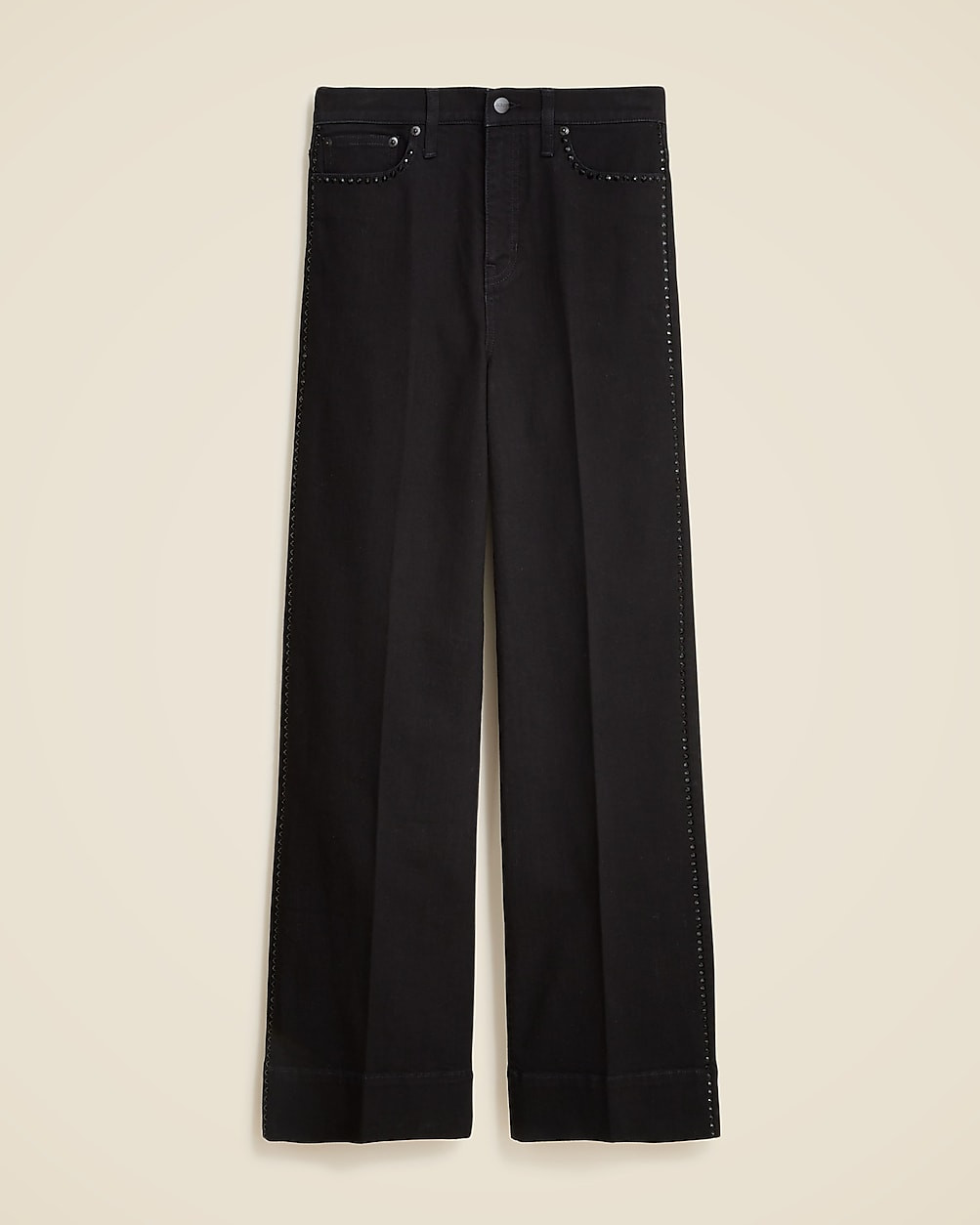 Embellished denim trouser | J. Crew US