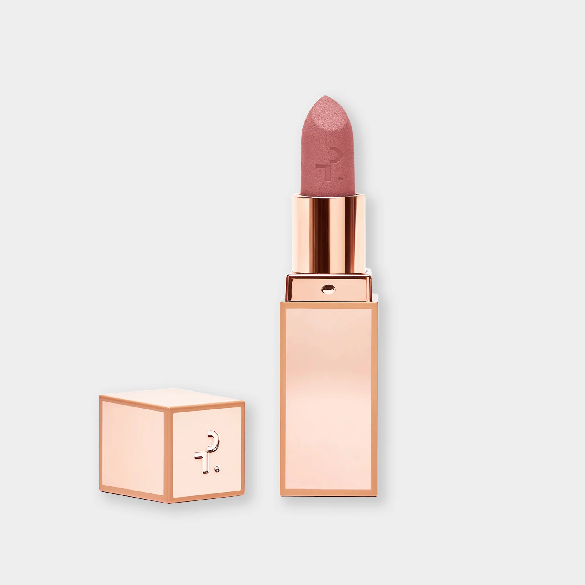 Major Headlines Matte Suede Lipstick Flushed (Peachy Taupe) | Patrick Ta Beauty
