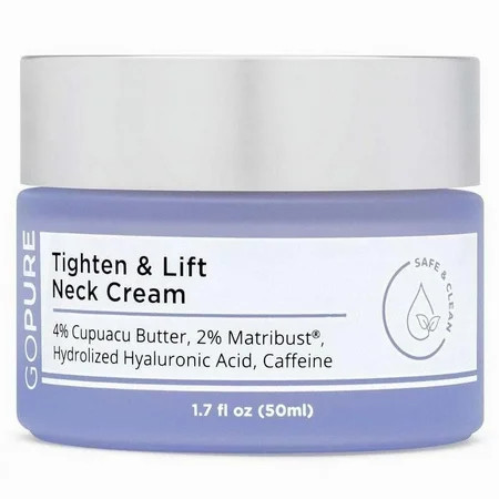 GOPURE Neck Cream - Tighten & Lift Firming Neck Cream for Crepey Skin | Walmart (US)