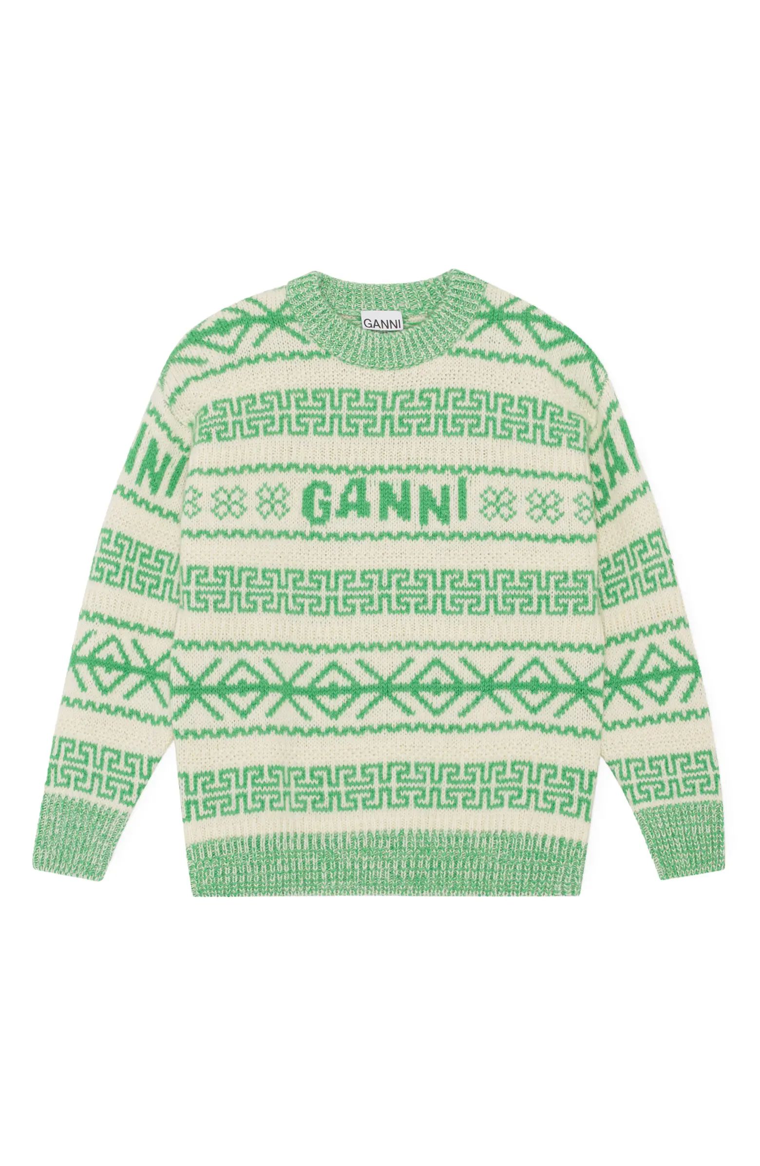 Ganni Stripe Wool Pullover | Nordstromrack | Nordstrom Rack