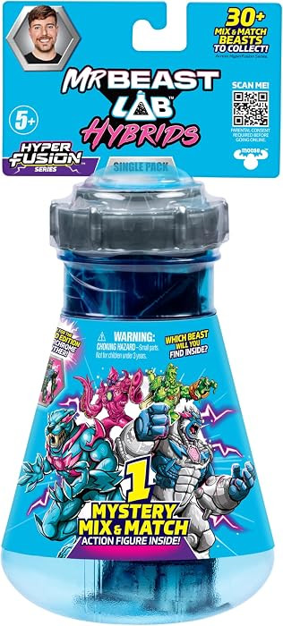 MrBeast Lab Hybrids Single Pack, Mix & Match Millions of Combinations to Create The Ultimate Beas... | Amazon (US)