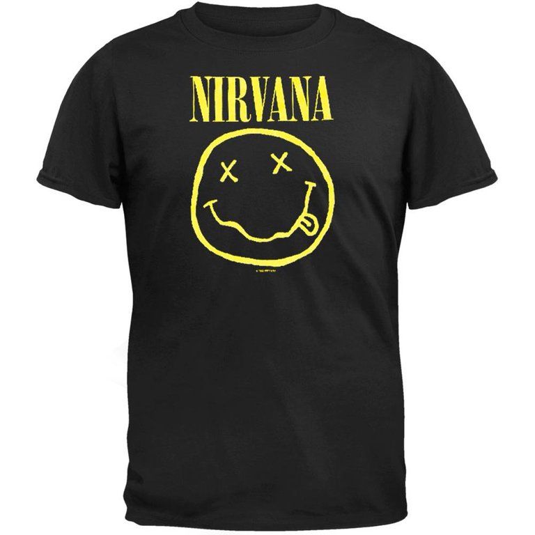 Nirvana - Smiley T-Shirt | Walmart (US)