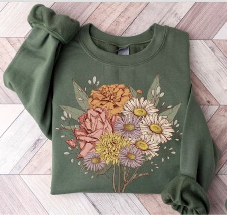 Customized birth flower sweatshirt

#LTKunder50 #LTKFind #LTKSeasonal