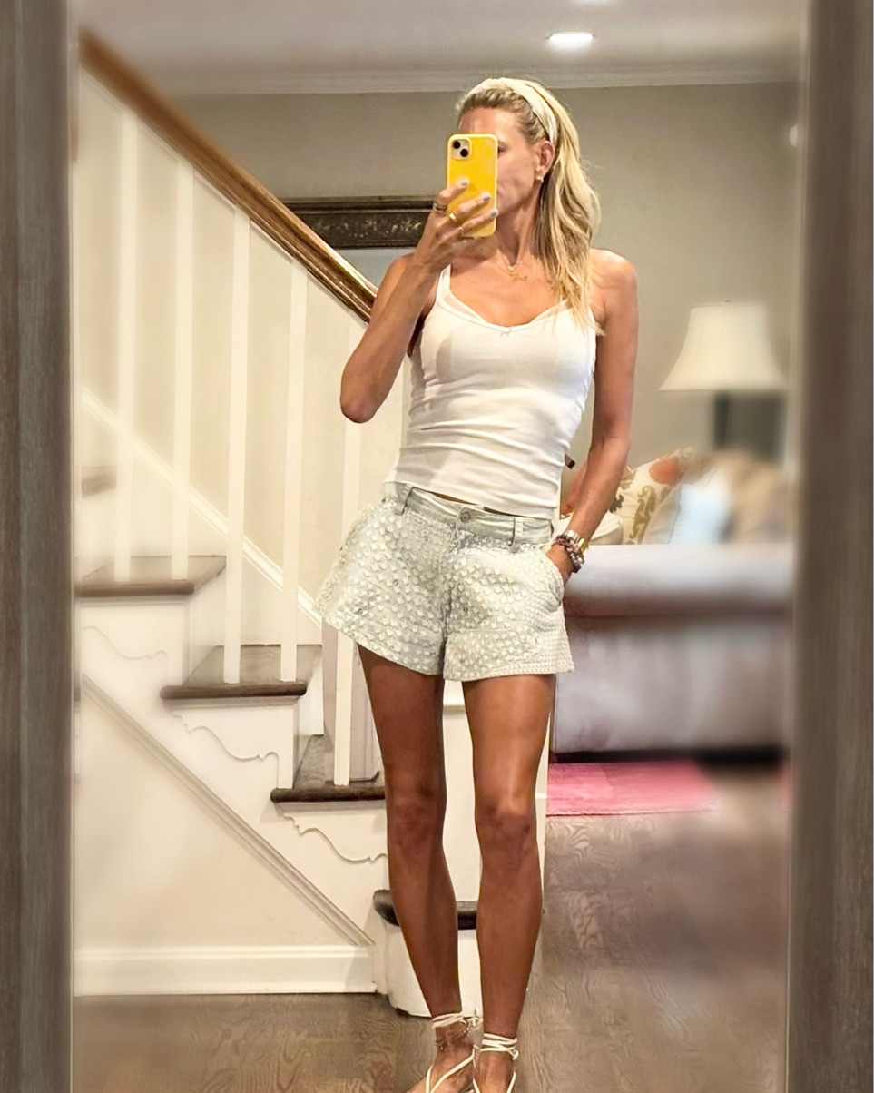 Headed to an outside concert venue! Limited sizes in these shorts left but on a major sale!!!

#LTKSaleAlert #LTKOver40 #LTKootd
