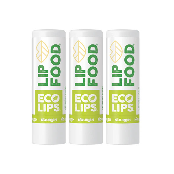 LIP FOOD® Nourish Organic Lip Balm, 3 Pack | Eco Lips