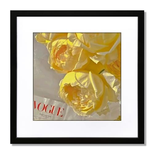 EZOOZE 24x24 Frame Black Picture Frame-1PCS, Display 20x20 inch Photos with Mat Or 24x24 inch Print without Mat, Home Wall Decor | Amazon (US)