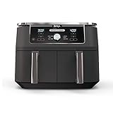 Ninja DZ401 Foodi 10 Quart 6-in-1 DualZone XL 2-Basket Air Fryer with 2 Independent Frying Baskets & | Amazon (US)