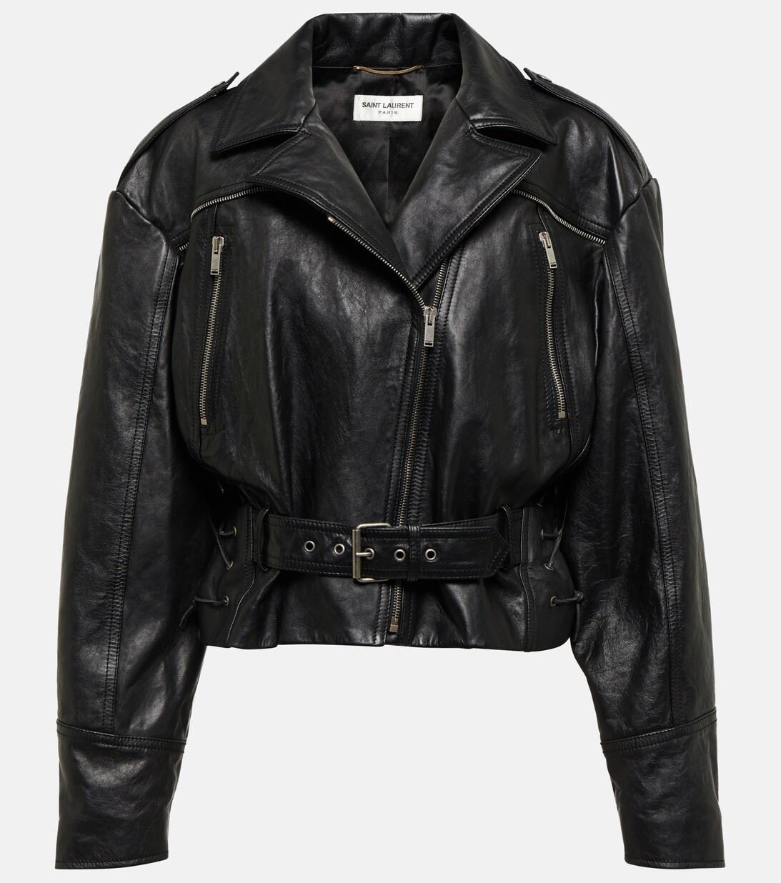 Cropped-Lederjacke | Mytheresa (DACH)
