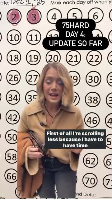 75HARD
DAY 4:
UPDATE SO FAR