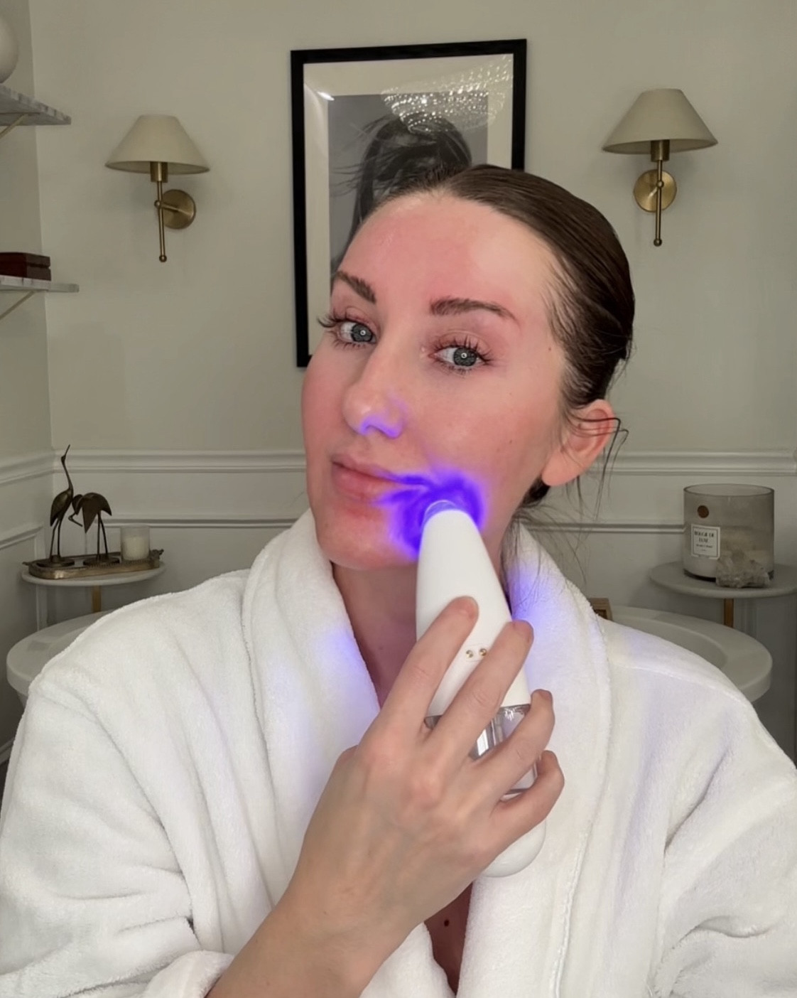 Seriously the most satisfying at-home device I’ve ever used. (Swipe to see the junk that came out of my skin 😝) this truly mimics a hydrafacial- extracts impurities and infuses a clarifying serum into your pores. It leaves you with the most beautiful glow. 😍

#LTKBeauty #LTKselfcare