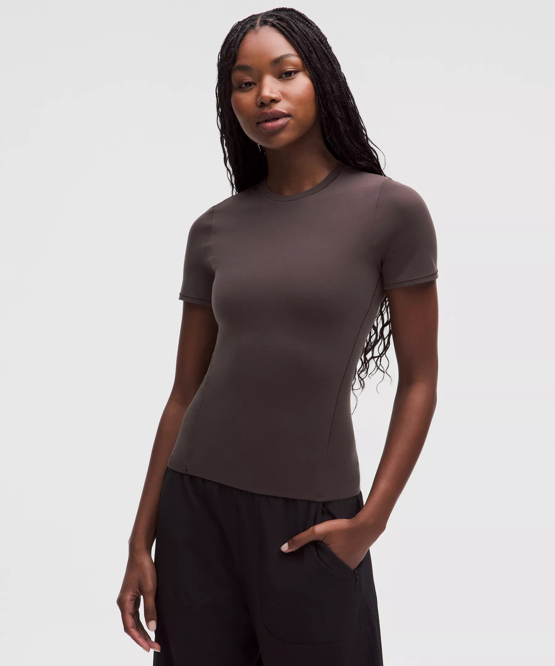 Wundermost Ultra-Soft Nulu Hip-Length Crewneck Shirt | Lululemon (US)