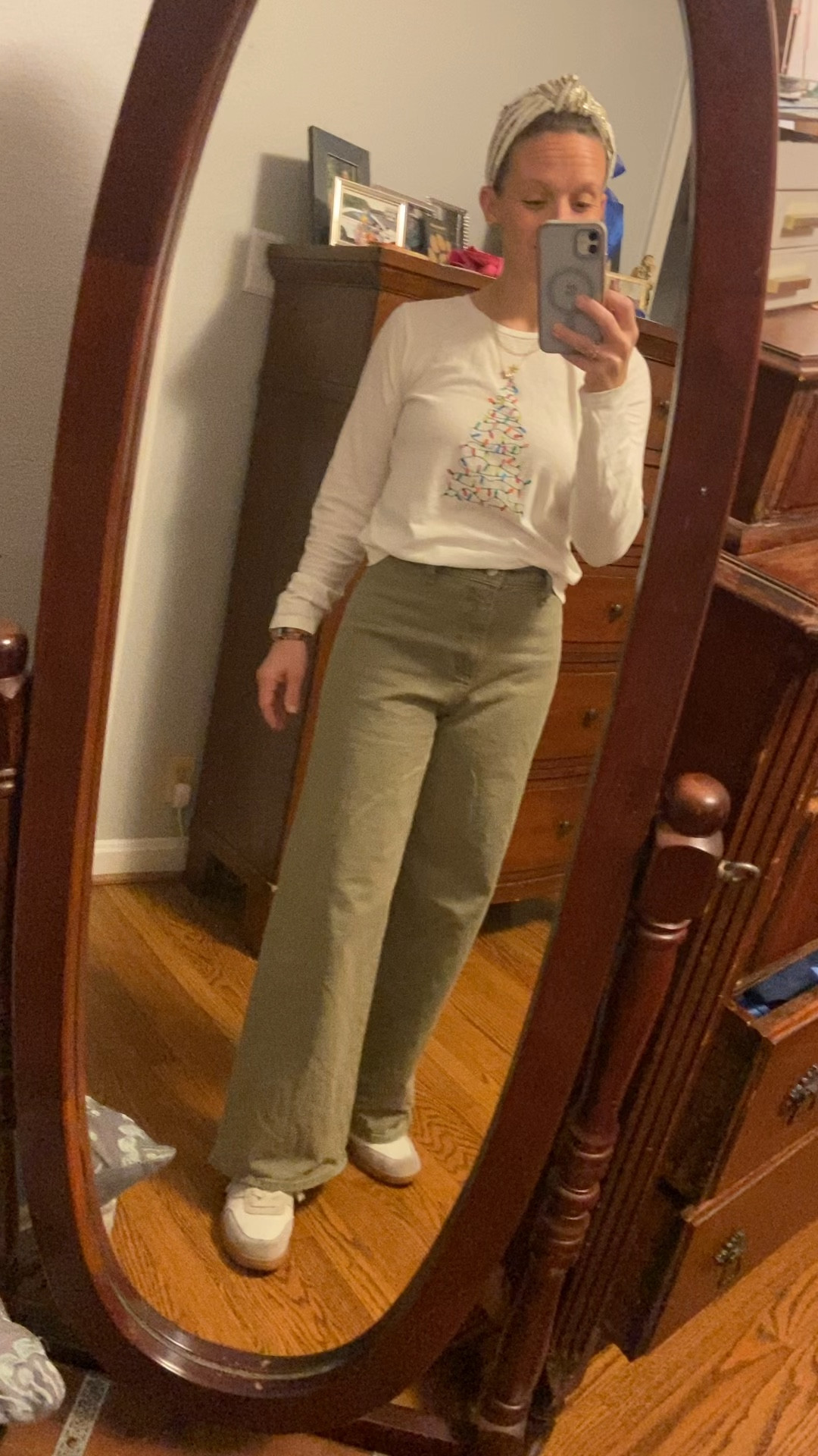Olive green pants for the winter are always a win! I tagged my shoes, which come in more colors; and a bunch of my jewelry.  My jewelry makes great gift ideas! 


 #amazon #sailorpants #target #tennisshoes #salefinds #falloutfit 
#LTKSeasonal #LTKU #LTKOver40 #watchnow #winteroutfit #under25 #LTKGiftGuide #giftforher

#LTKootd #LTKstorytime #LTKdayinmylife