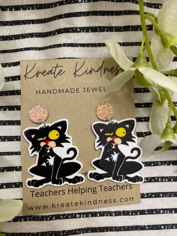 Teacher Earrings! | Etsy (US)