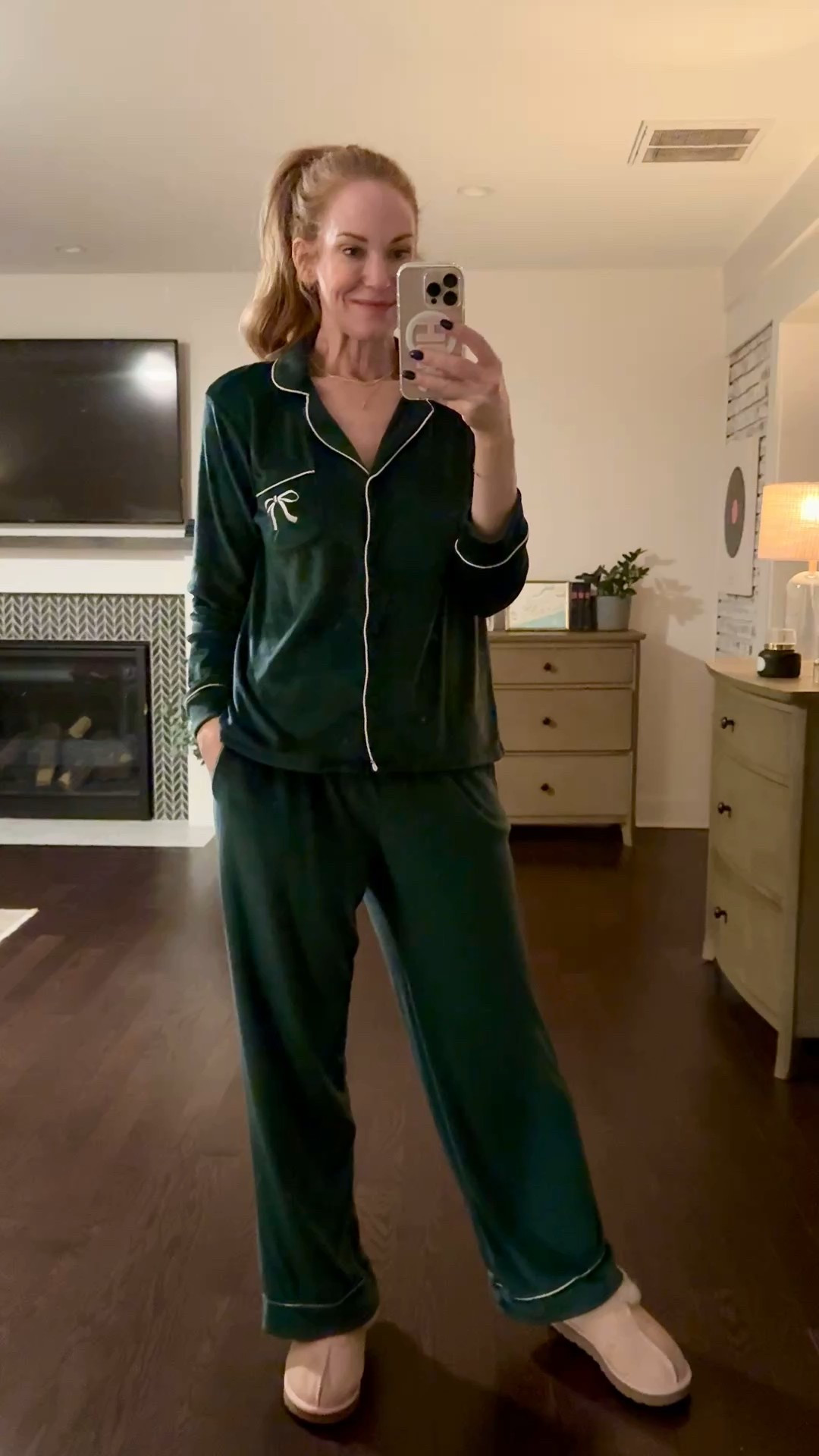 I can’t believe these velour holiday pjs are from Walmart!! So cozy and they come in other patterns! I’m in a M. 

#LTKHoliday #LTKFindsUnder50 #LTKSeasonal