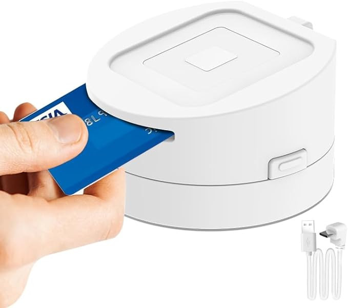 Dock for Square Reader - Compatible with 1st and 2nd Generation Square Reader, Elegant White Case... | Amazon (US)