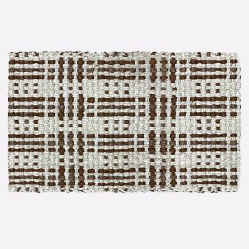 Heather Taylor Home Open Plaid Doormat | West Elm (US)