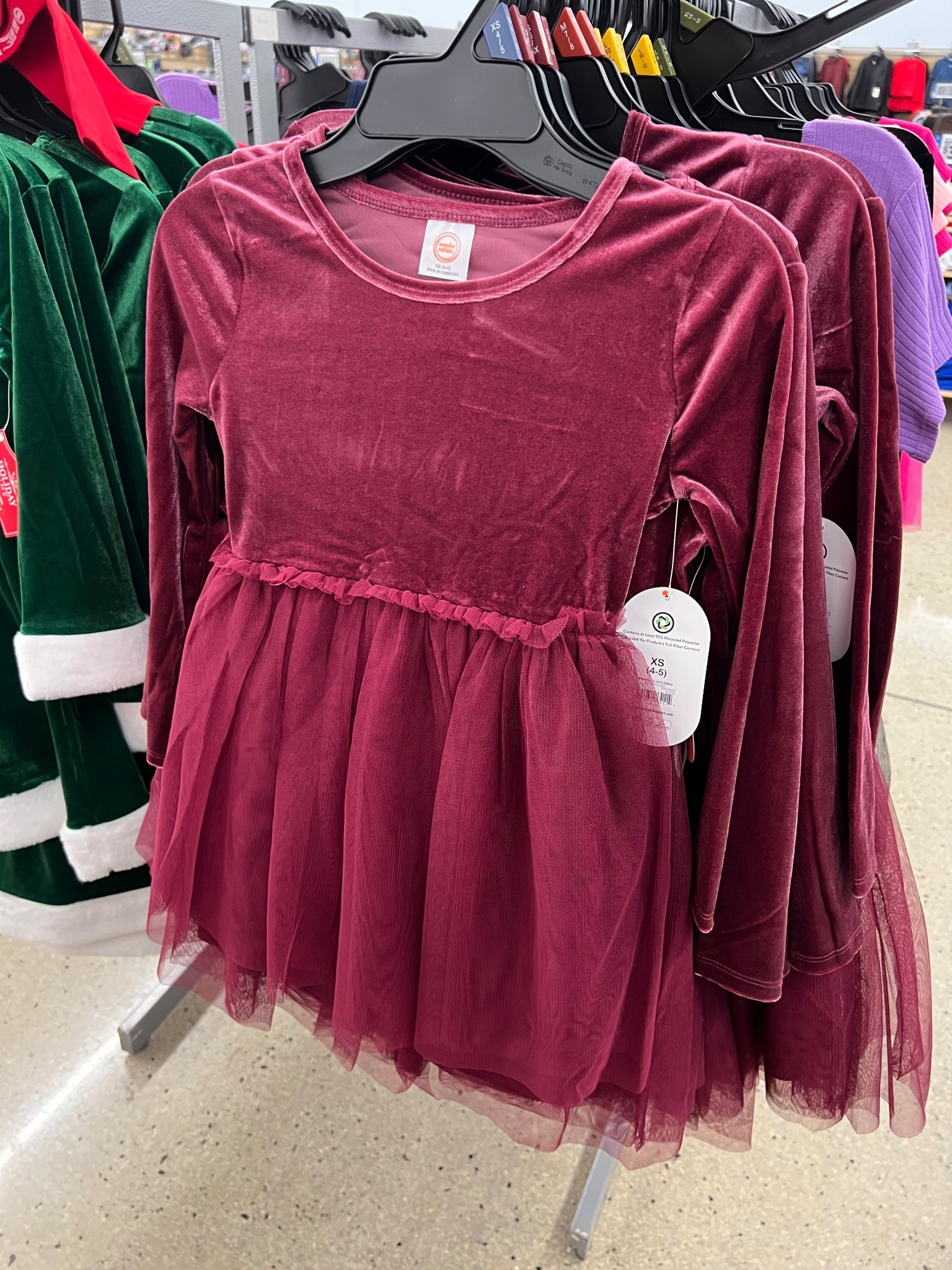 Still time to grab adorable Christmas outfits for the kids at Walmart! Love this tulle and velour dress for little girls. #walmartkids 

#LTKKids #LTKHoliday #LTKFindsUnder50