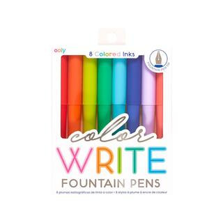Color Write 8 Color Fountain Pen Set By Ooly | Michaels® | Michaels Stores
