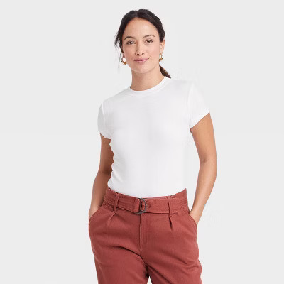 Women's Ribbed Bodysuit - A New Day™ | Target