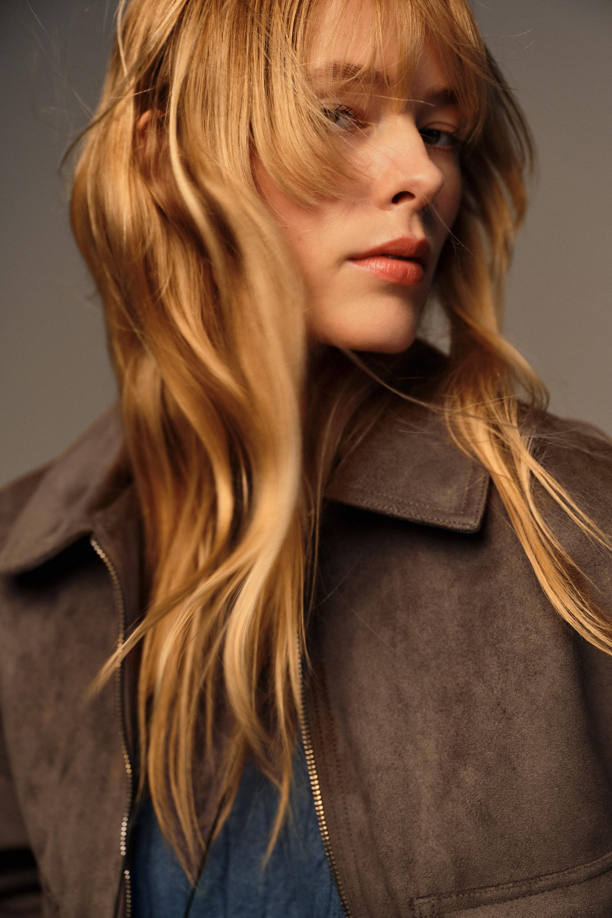 FAUX SUEDE JACKET | Zara UK