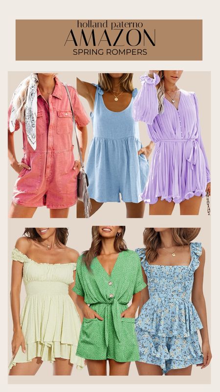 Rompers from Amazon!
Trending fashion, summer fashion, spring trends

#LTKSeasonal #LTKunder50 #LTKFind