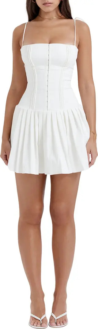 Marcy Pintuck Corset BodiceMinidress | Nordstrom