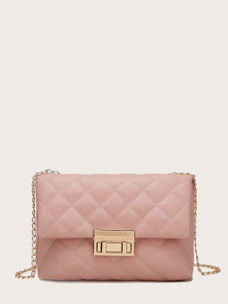 Quilted Flap Chain Bag | SHEIN