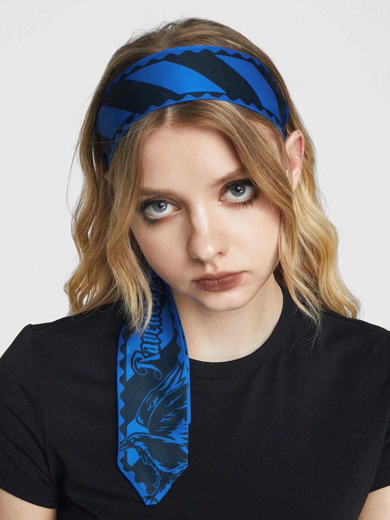 Harry Potter | ROMWE 1pc Women Letter Eagle Print Hair Band | SHEIN