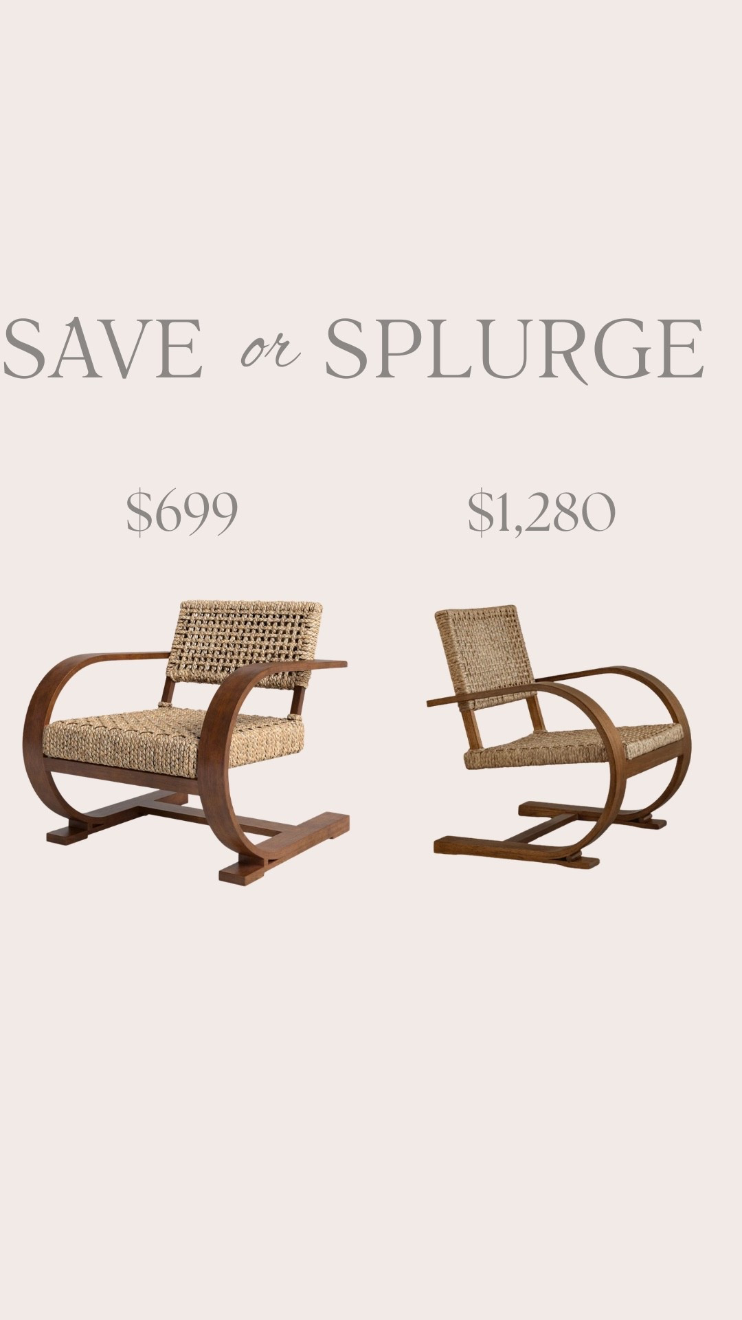 Save vs splurge 

#LTKHome